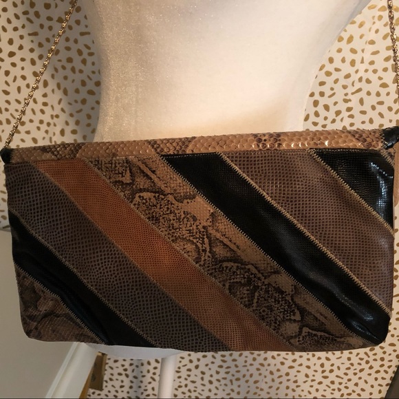 BAGS BY VARON “VINTAGE” 1970’s EUC SNAKESKIN - Picture 7 of 11